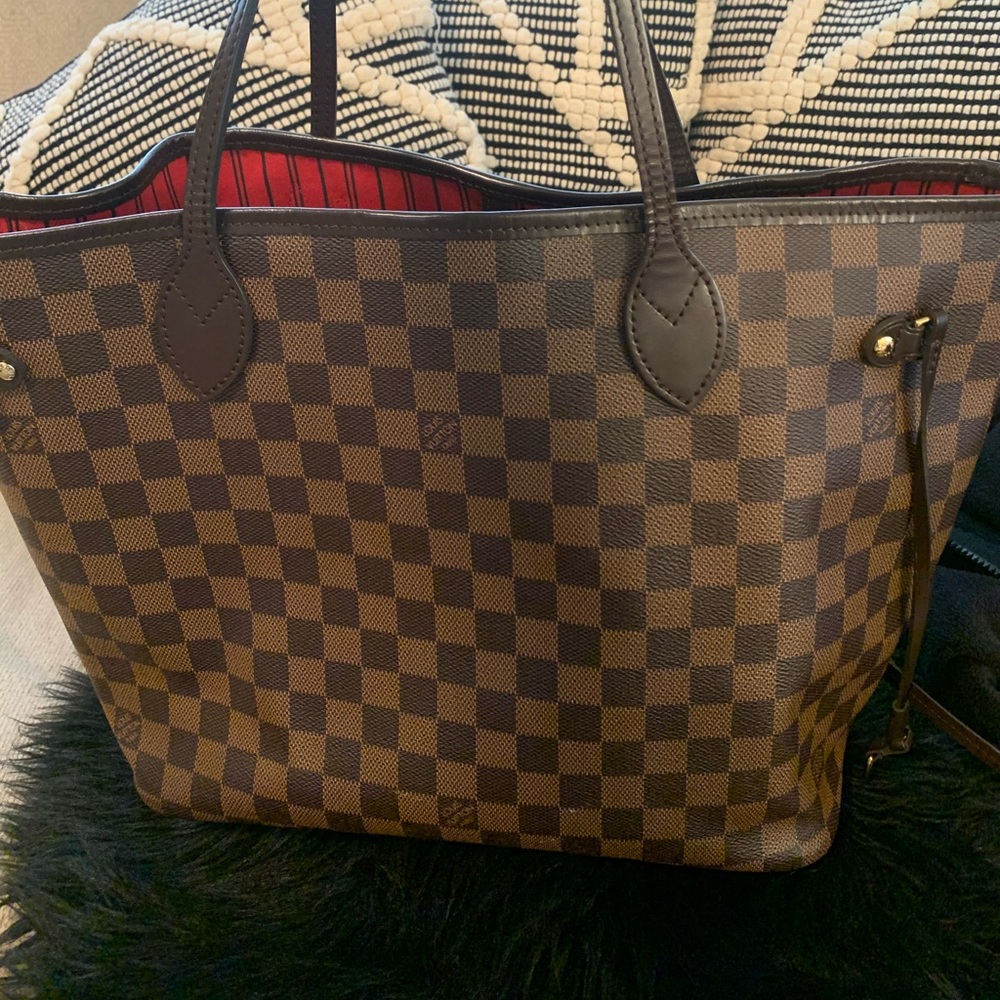 Louis Vuitton Neverfull MM in Damier Ebene